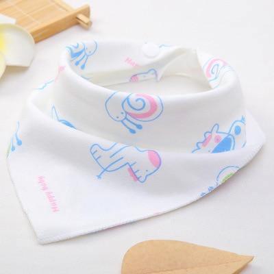 Baby Bibs Cute Cartoon Pattern bib Burp Cloths Saliva Towel Cotton Infant Burp Cloths Bib For Kids