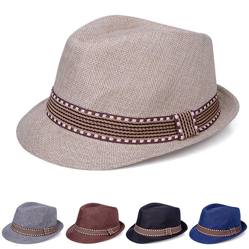 Modern Baby Hat Children Jazz Straw Cap for Baby Boys/Girls Cap Baby Hat For Kids Sun Cap For Kids In Elegant Design