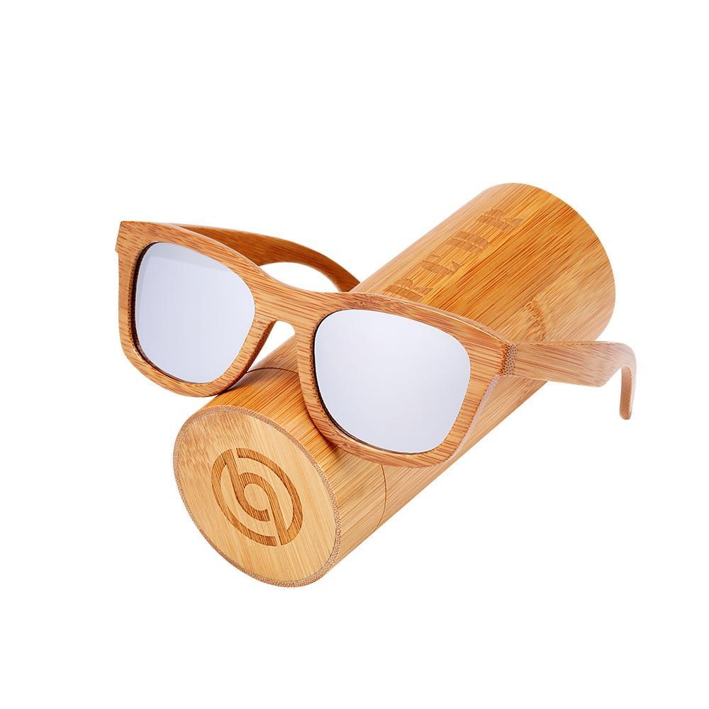 Handmade Bamboo Wood Luxury Retro Men and Women Polarized Sunglasses Beach Wooden Glasses Oculos de sol With UV400 Protection l