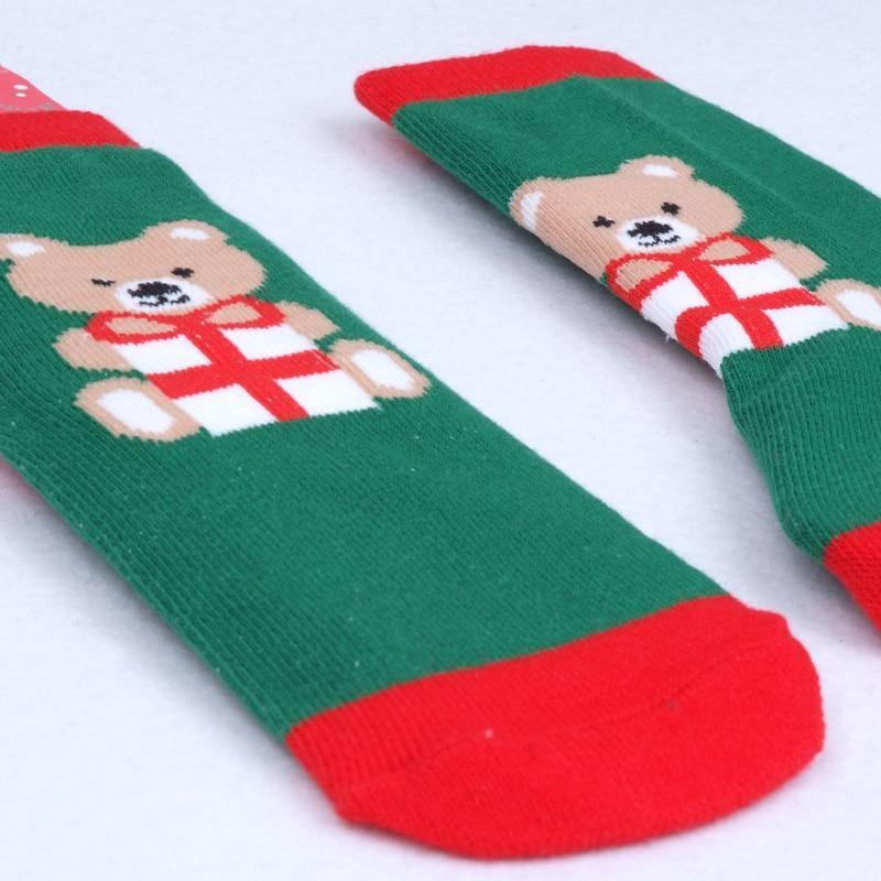 Modern Cotton Baby Socks Christmas Design Baby Girls Socks Cartoon Casual Baby Children's Christmas Socks For Kids