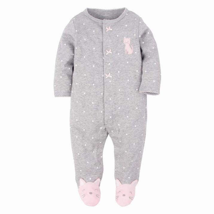 Baby Clothes Newborn Home Wear Cotton Baby Girl Romper Baby Costume Infant Boy Sleep Comfortable Pajamas