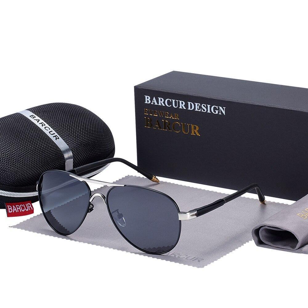 Luxury Pilot Aviation Polarized High Quality Metal Frame Sunglasses With UV400 Protection