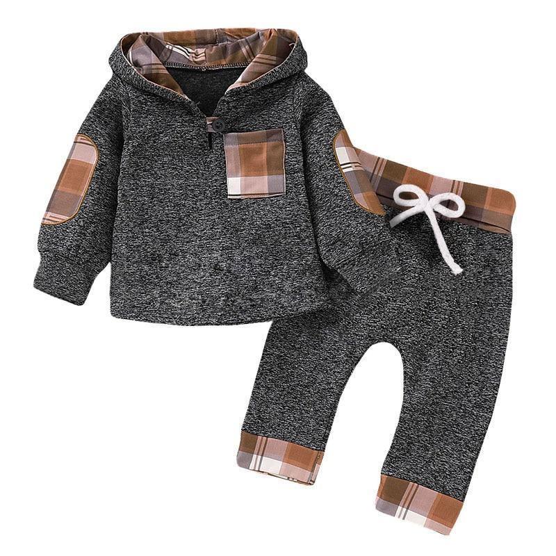 Newborn Baby Clothes Hoodies+Pant 2pcs Outfit Suit Costume Infant Clothing For Baby boys Set
