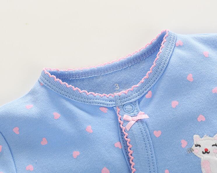 Baby Clothes Newborn Home Wear Cotton Baby Girl Romper Baby Costume Infant Boy Sleep Comfortable Pajamas