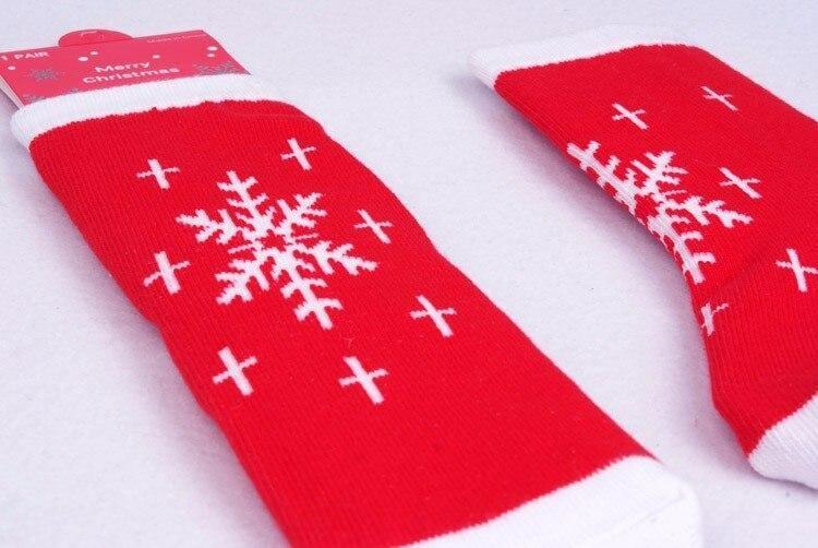 Modern Cotton Baby Socks Christmas Design Baby Girls Socks Cartoon Casual Baby Children's Christmas Socks For Kids