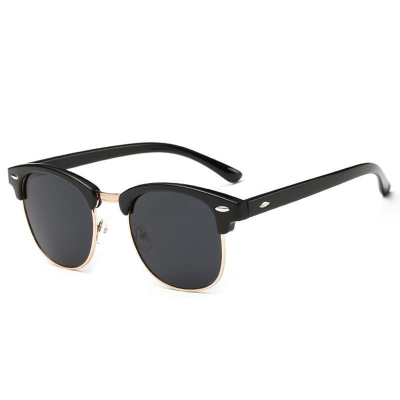 Polarized Retro Classic Metal Frame Famous Sunglasses For Men Woman and Lady Brand Designer Oculos masculino lentes de sol