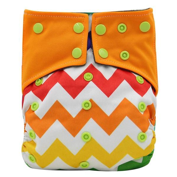 All-In-One Cloth Diaper for Baby Bamboo Charcoal Eco-friendly Baby Cloth Diaper
