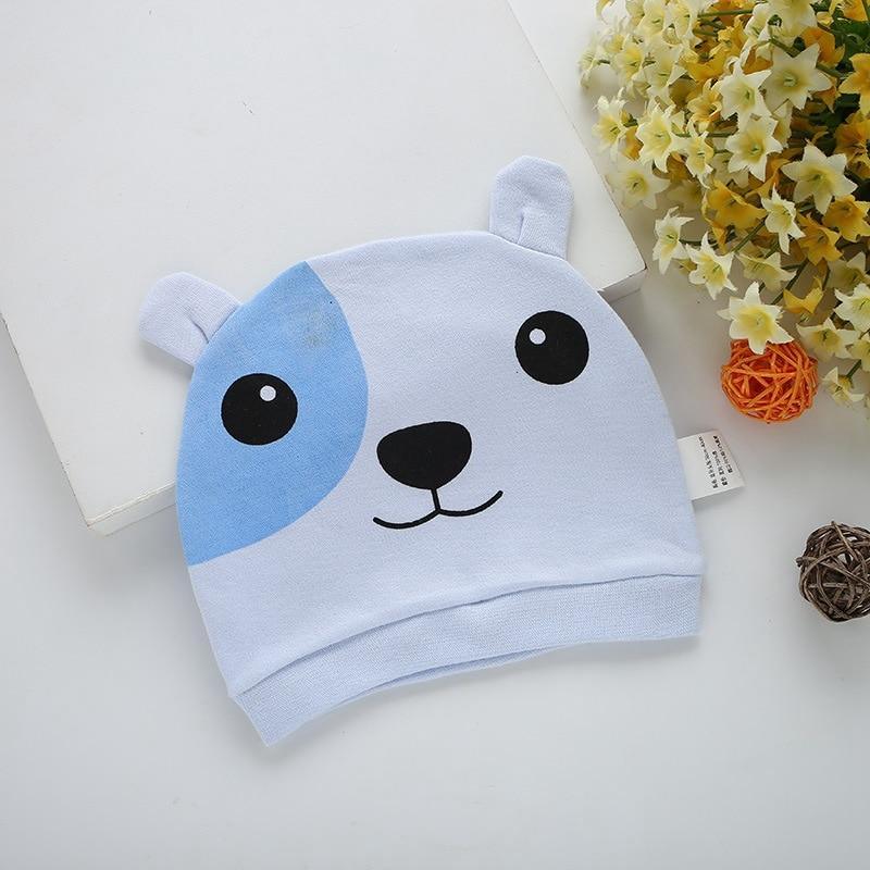 Modern Baby Sleeping Hats Cotton Printed Baby Hats Caps Newborn Baby Accessories For Baby Girls