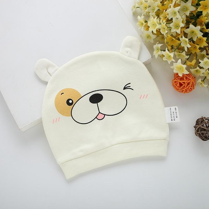 Modern Baby Sleeping Hats Cotton Printed Baby Hats Caps Newborn Baby Accessories For Baby Girls