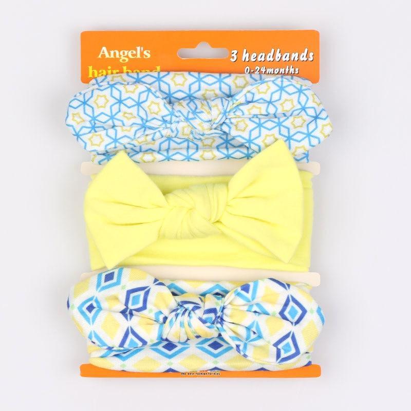 Modern Handamde Luxury Set Baby Girl Headband Bow For Newborn Babies Hair Band Elastic Accessories Cotton Headwear For Girls