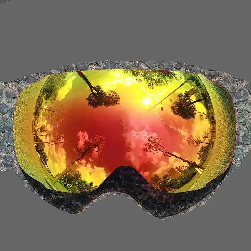 Clear Vision on the Slopes Double Layer Ski Goggles