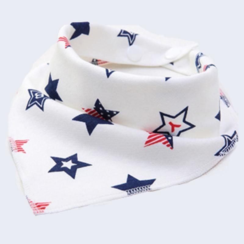 Baby Bibs Cute Cartoon Pattern bib Burp Cloths Saliva Towel Cotton Infant Burp Cloths Bib For Kids