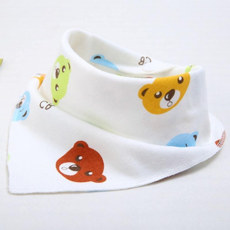 Baby Bibs Cute Cartoon Pattern bib Burp Cloths Saliva Towel Cotton Infant Burp Cloths Bib For Kids