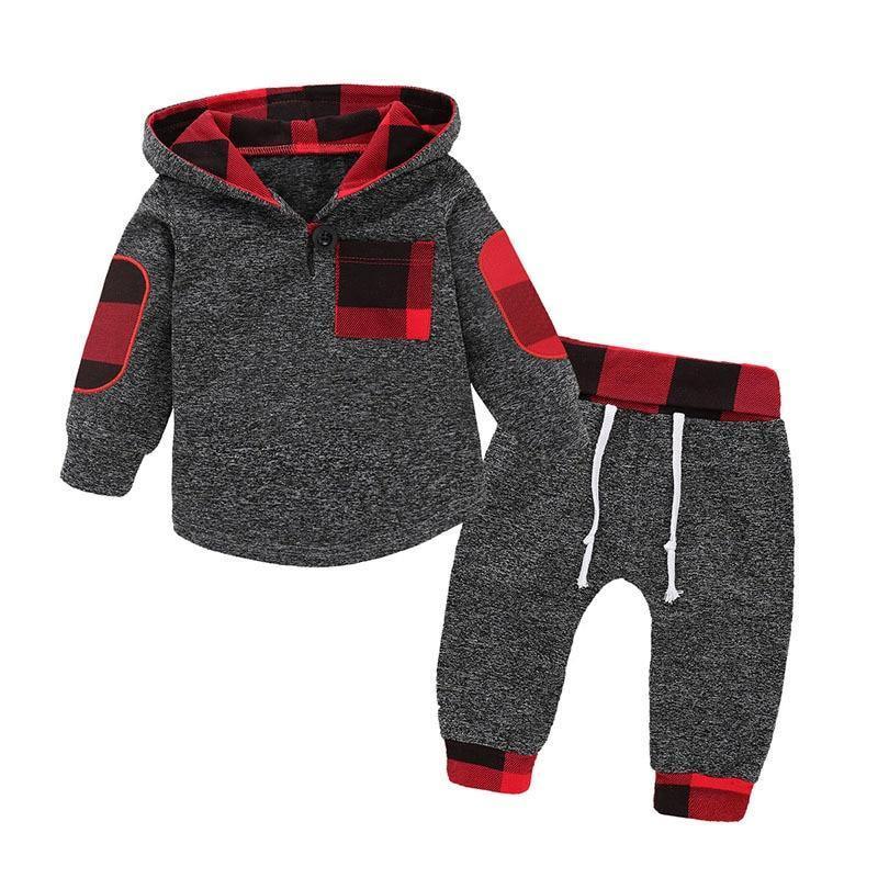 Newborn Baby Clothes Hoodies+Pant 2pcs Outfit Suit Costume Infant Clothing For Baby boys Set