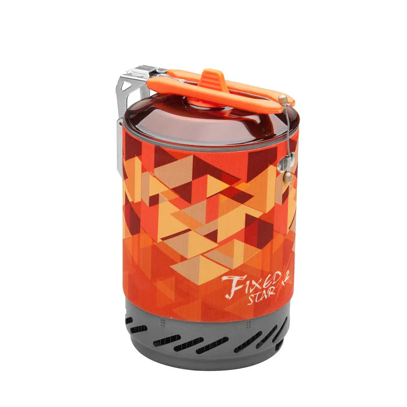 Efficient Outdoor Cooking: Heat Exchanger Stove