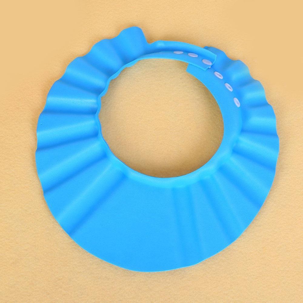Modern Baby Shower Sheild Cap Reusable Waterproof Bath Hat Teen Girl Shower Haircut Cap for Boys and Girls Shampoo Cap Design