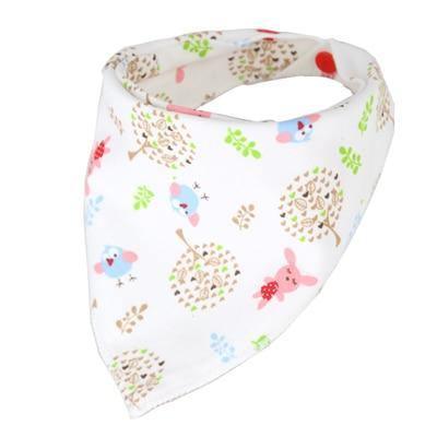 Baby Bibs Cute Cartoon Pattern bib Burp Cloths Saliva Towel Cotton Infant Burp Cloths Bib For Kids