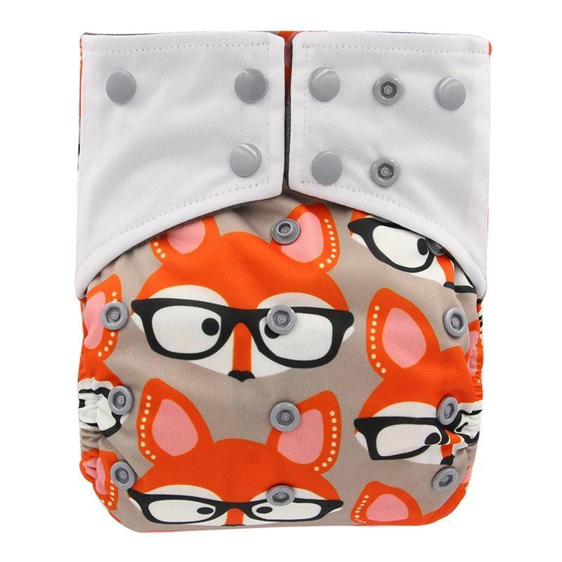 All-In-One Cloth Diaper for Baby Bamboo Charcoal Eco-friendly Baby Cloth Diaper