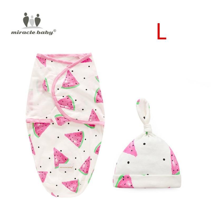 Baby Swaddle Blanket With Cap Swaddle Wrap Swaddling bag Baby Sleeping Bag
