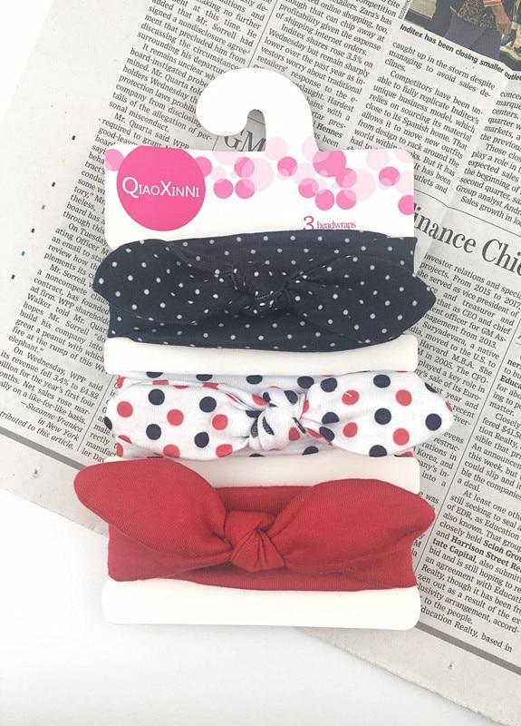Modern Handamde Luxury Set Baby Girl Headband Bow For Newborn Babies Hair Band Elastic Accessories Cotton Headwear For Girls
