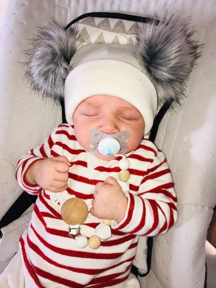 Fashion Newborn Baby Children Hat Cap Pompom Infant Toddler Comfortable Hats Beanies For Kids Boys And Girls