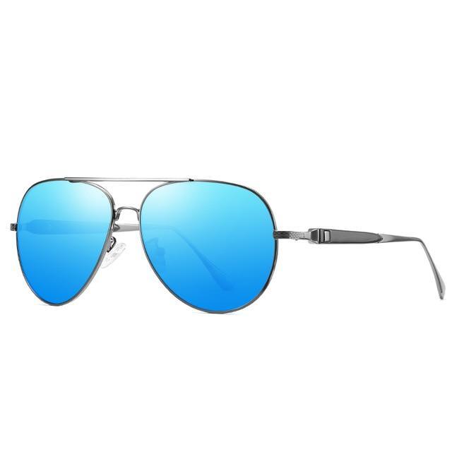 Business NEW 2021 High Quality Luxury Modern Fashion Sunglasses Design For Fishing Driving Sunglasses Sport Brand New Men Glasses With UV400 Polarized and Polarized Square Aviation Style Metal Frame