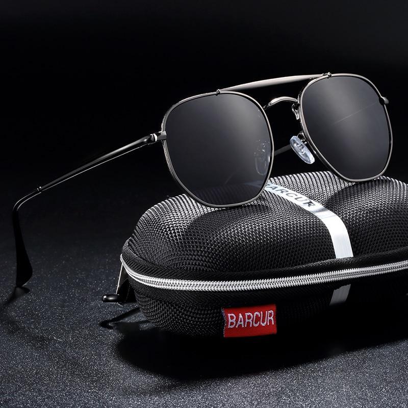 Luxury Famous Original Square Sunglasses for Men and Woman Polarized Hexagon Sunglasses Oculos De Sol gafas lunette de soleil femme WIth UV400 Protection
