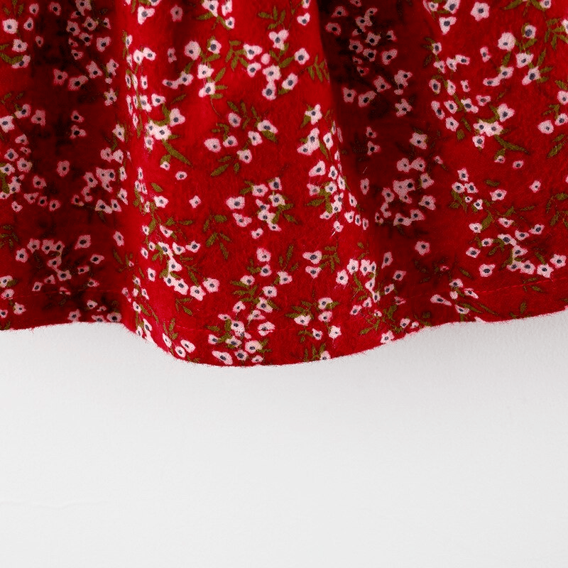 Modern Retro Girl Dress For Winter Newborn Infant Dress Fashion Cute Cotton Floral Bow baby Party Dress