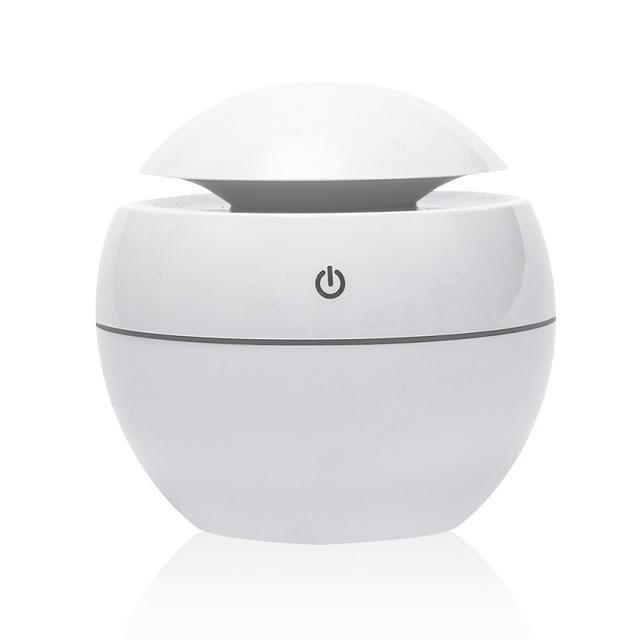 Mini USB Aroma Essential Oil Diffuser Ultrasonic Air Humidifier Mist Maker Aroma 7 Color LED Light Home Office