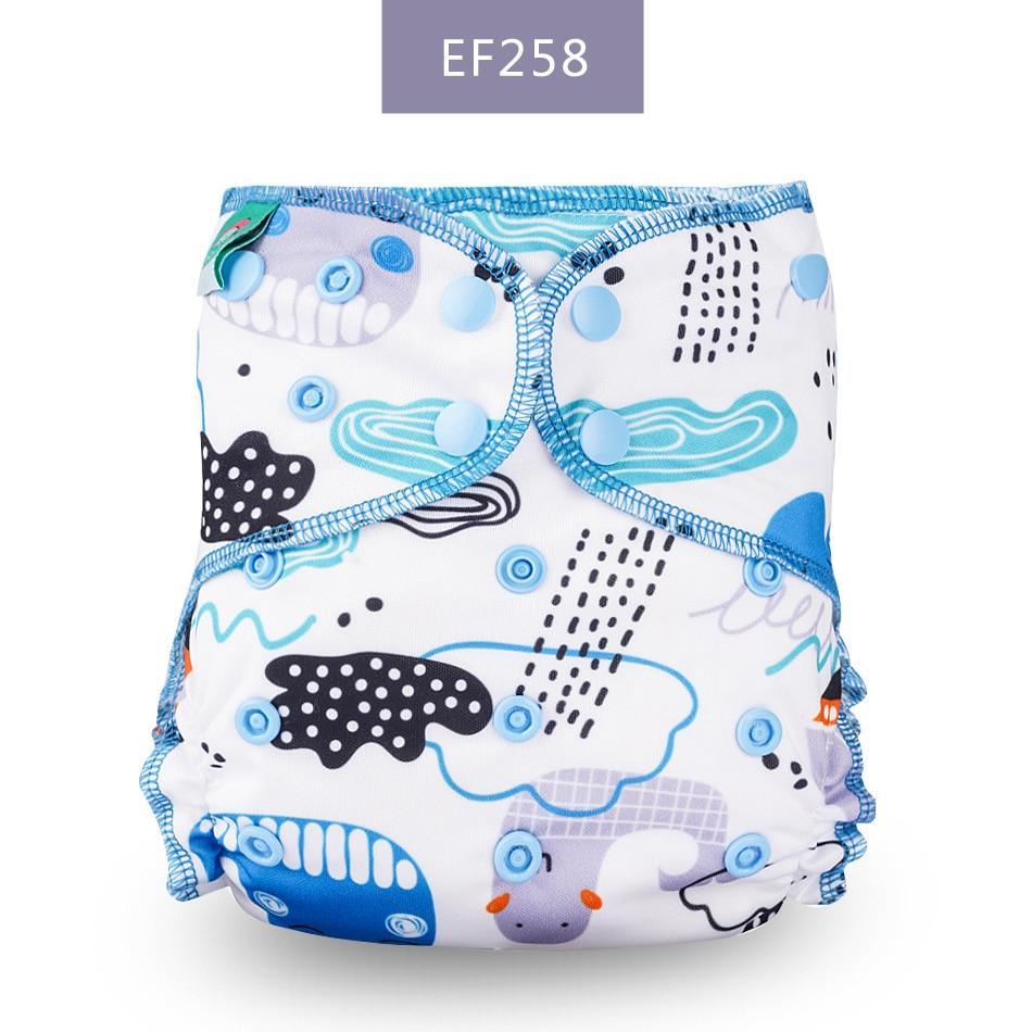 Baby Cloth Diaper Reusable Heavy Wetter Hybrid Waterproof Bamboo Washable Baby Nappy Diapers For Girls and Boys Baby