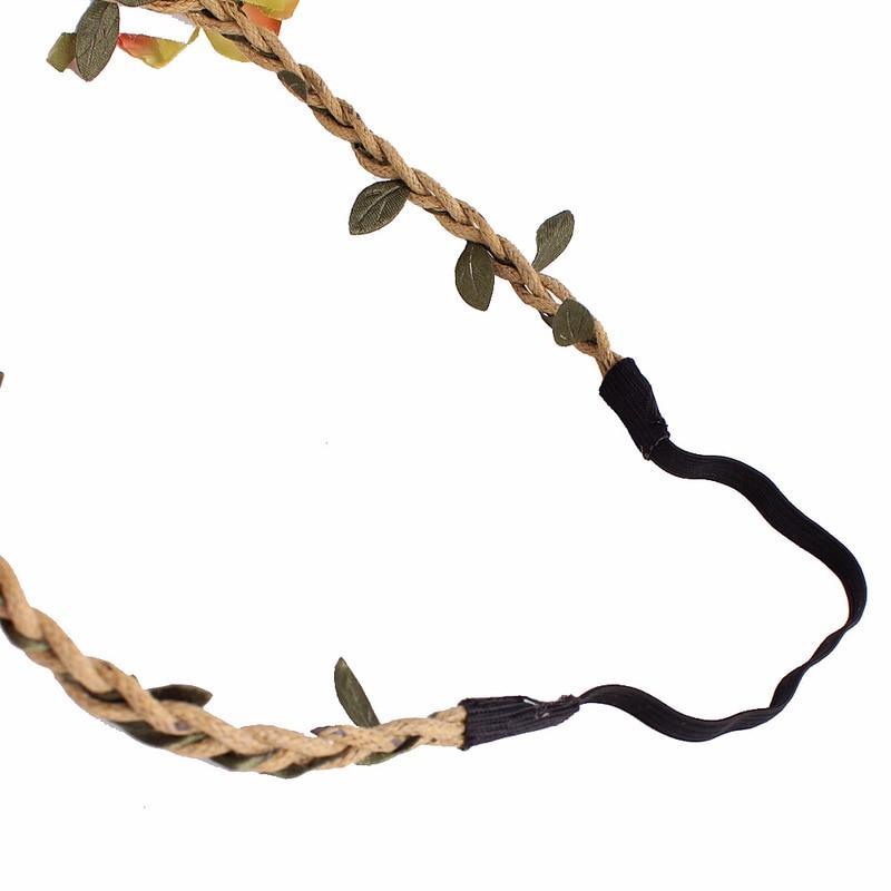 Luxury Modern Brazil Stlye Baby and Mother Feather Flower Headdress Headwear European Flower Headband For Mother and Daughter