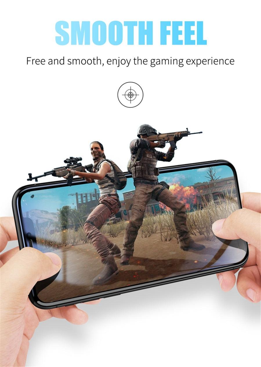 Full Cover Ceramics Screen Protector Explosion-proof Soft Film For iPhone 12 Mini 11 Pro XS Max XR X 8 7 6S Plus SE2 Soft Glass Tempered Glass Screen Protector Compatible iPhone