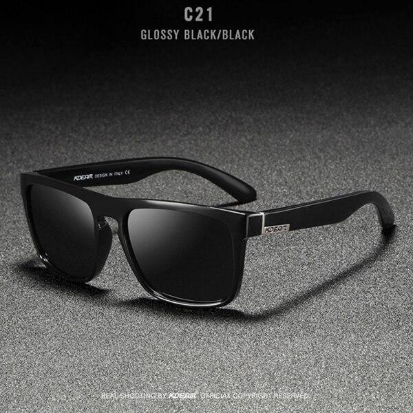 New Popular Mirror Polarized Sunglasses In Trend For Men An Woman With Ultralight Glasses Frame Square Sport Sunglasses With UV400 Protection