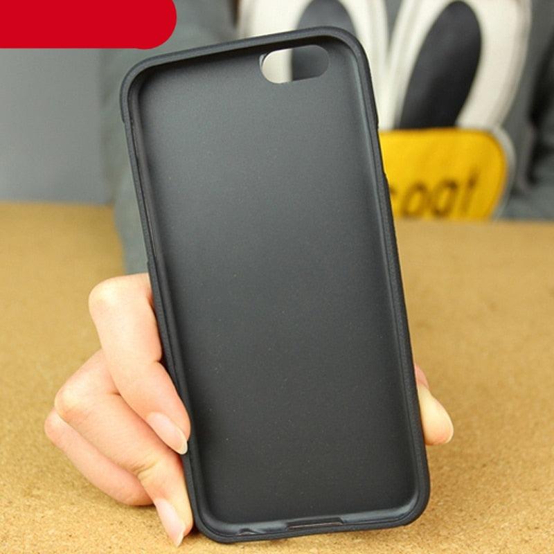 Dog Phone Case For iPhone 14 11 12 13 mini Pro X XR XS MAX 6S 7 8 Plus 5S SE 2020 Cover Shell Premium Soft Liquid Silicone Rubber Full-Body Protective Bumper Case for iPhone