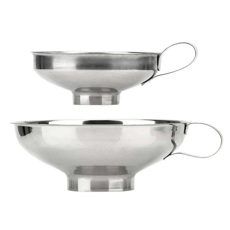 Stainless Steel Wide Throat Funnel for Liquid and Spices