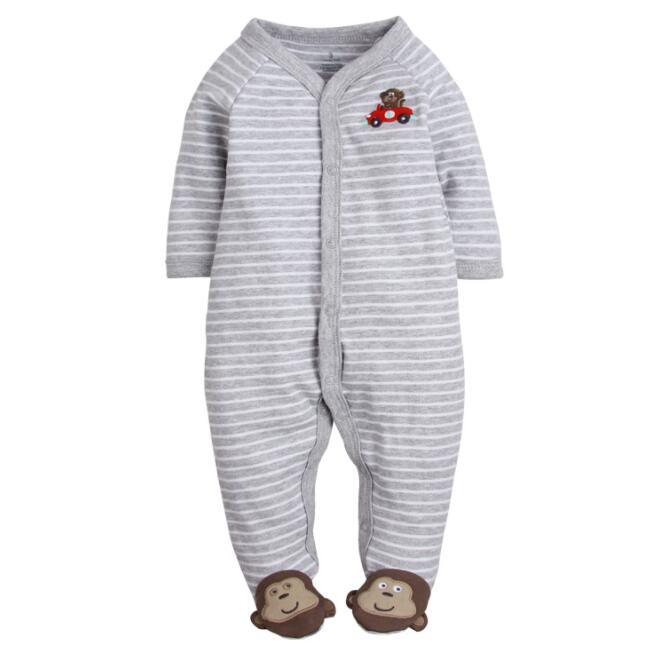 Baby Clothes Newborn Home Wear Cotton Baby Girl Romper Baby Costume Infant Boy Sleep Comfortable Pajamas