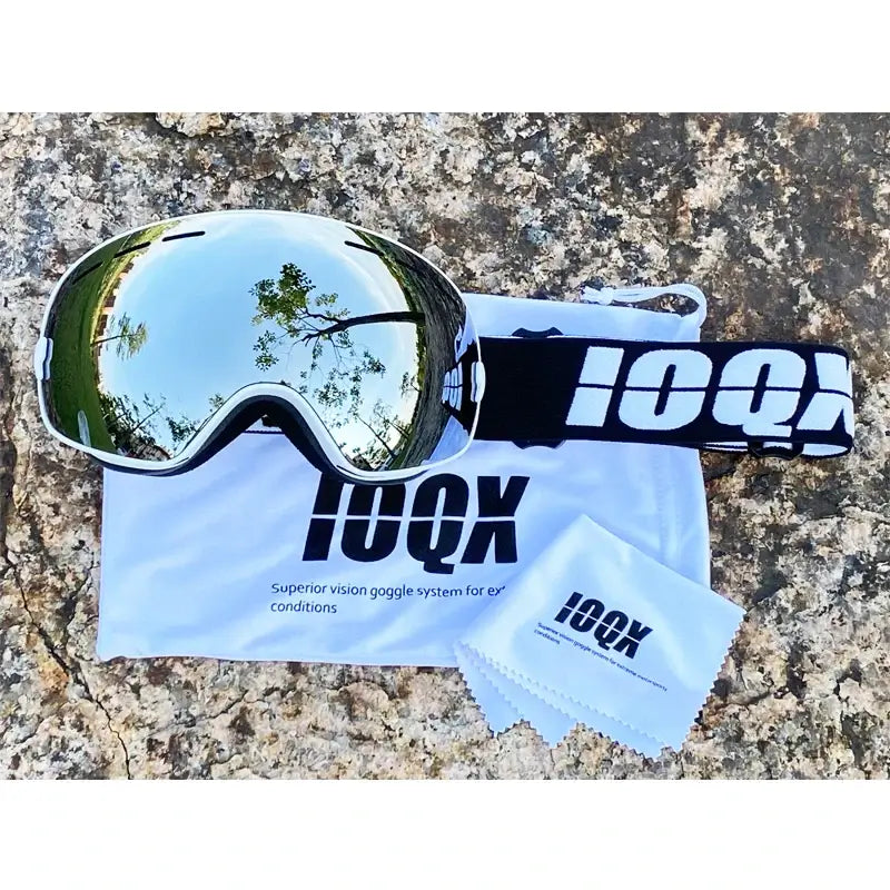 Clear Vision on the Slopes Double Layer Ski Goggles