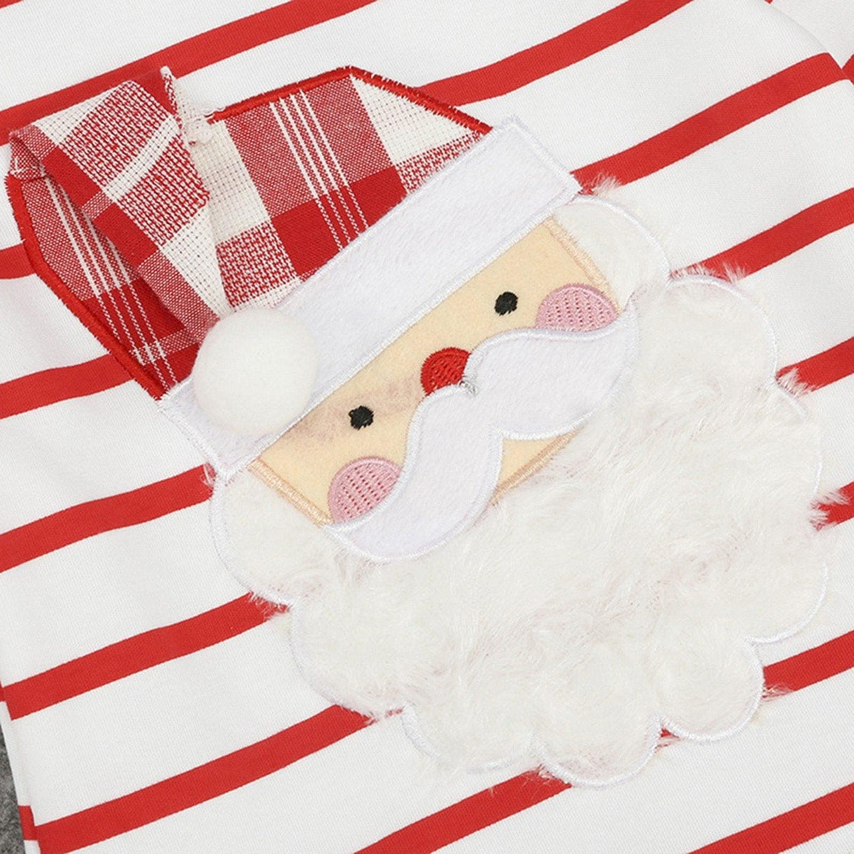 Baby Girls Long Sleeve Stripe Christmas Outfits Dress For Girls Clothes Unique Design Excellent Look