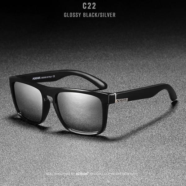 New Popular Mirror Polarized Sunglasses In Trend For Men An Woman With Ultralight Glasses Frame Square Sport Sunglasses With UV400 Protection