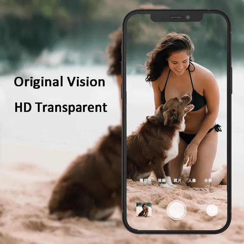 3 In 1 2PCS Front+Back+Lens Full Cover Tempered Glass Film For iPhone 12 11 Pro Max Mini Screen Protector For iPhone 13 Pro Max Glass Temper Glass Film Temper Glass Film Premium HD Clarity Anti-Fingerprint/Scratch for iPhone