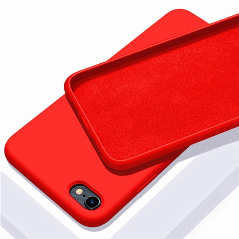 Soft-Touch Full-Body Protection Case For iPhone Case for iPhone 14 13 12 Pro Max Mini Cover Silicone Phone Case for iPhone Flexible Ergonomic Case Design for iphone