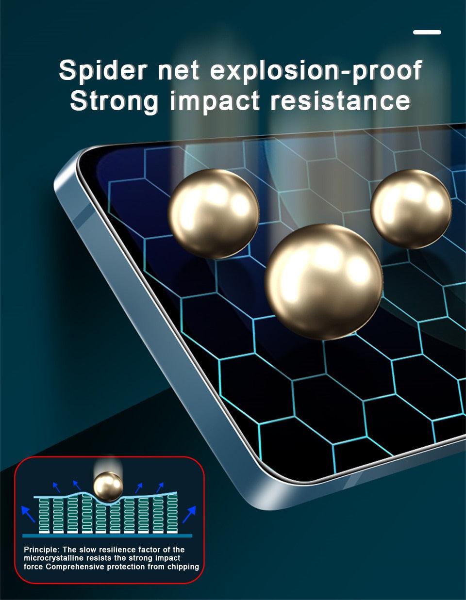 Anti Spy Ceramic Film For Iphone 13 12 11 Pro Max Mini Xr Xs Max Se 2020 8 6s 7 6 Plus Se3 Mobile Phone Screen Protector Anti-scratch, Ultra-clear Screen Protector Film For Iphone