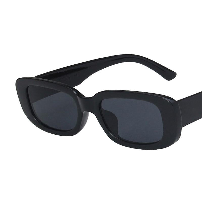 Vintage Retro Small Rectangle Sunglasses Women Brand Designer Square Sunglasses Shades Female UV400