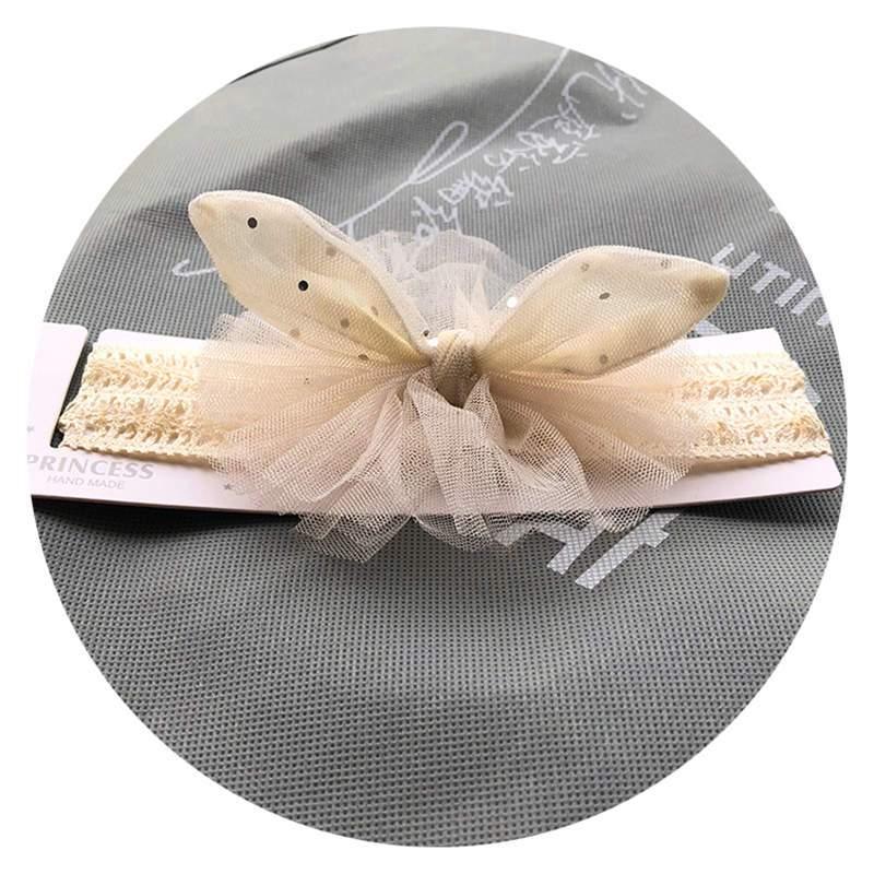 ILuxury Handmade Infant Child Hair Band Three-dimensional Alloy Rhinestone Crown Headdress Elastic Headband Turban For Baby Girls