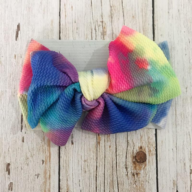 Luxury Modern printed Baby Girls Bow Hairband Turban Knot Headband Girl Headwear Newborn Girl Turban Hairband For Girls