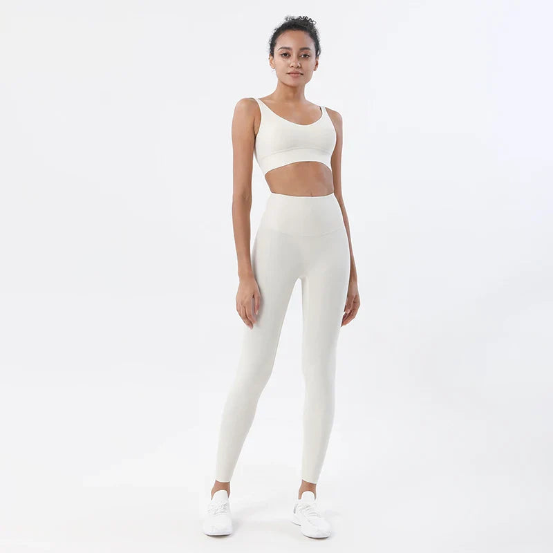 Sportswear Yoga Sets Leggings, & Crop Tops