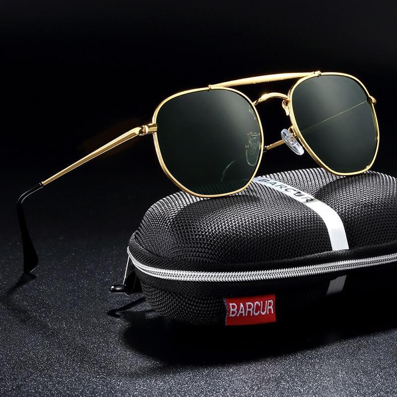 Luxury Famous Original Square Sunglasses for Men and Woman Polarized Hexagon Sunglasses Oculos De Sol gafas lunette de soleil femme WIth UV400 Protection