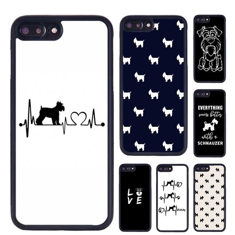 Dog Phone Case Cover For Iphone 14 X Xr Xs 11 12 13 Pro Max 5 6 6s 7 8 Plus S21 S22 Ultra Ultra Thin Soft Silicone Case, Anti-scratch