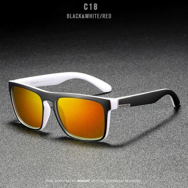 New Popular Mirror Polarized Sunglasses In Trend For Men An Woman With Ultralight Glasses Frame Square Sport Sunglasses With UV400 Protection