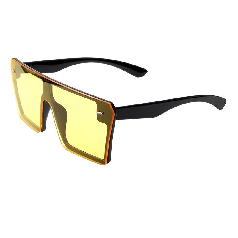 NEW Top Oversized Square Modern Woman And Ladies Fashion Retro Gradient Sunglasses With Big Frame And Vintage Eyewear UV400 Protection
